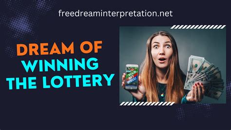 dreaming about winning the lottery|dream lottery winning numbers.